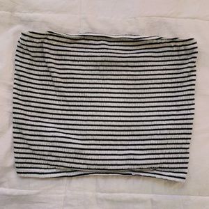 striped crop top